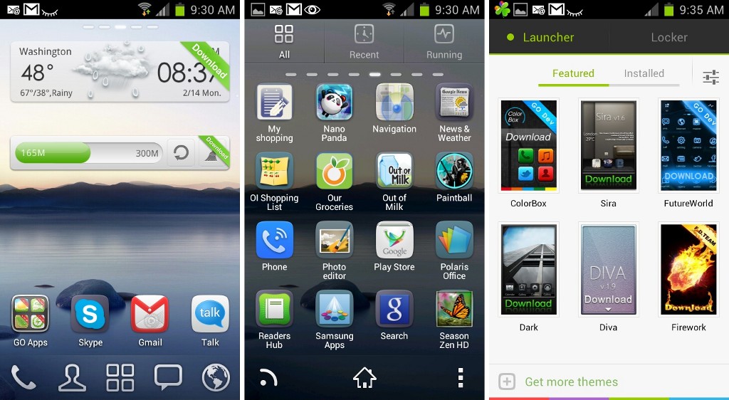 Go Launcher  Android -  6