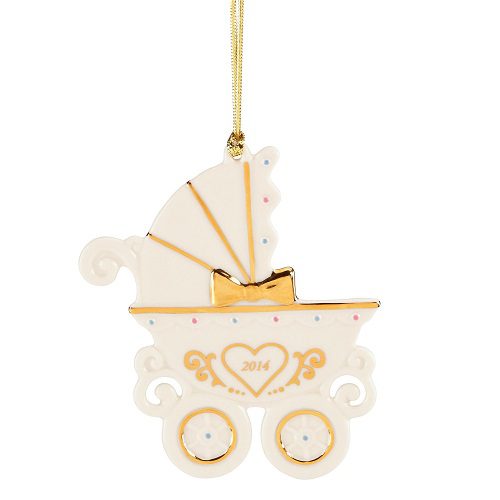 Lenox 2014 Babys 1st Carriage Ornament