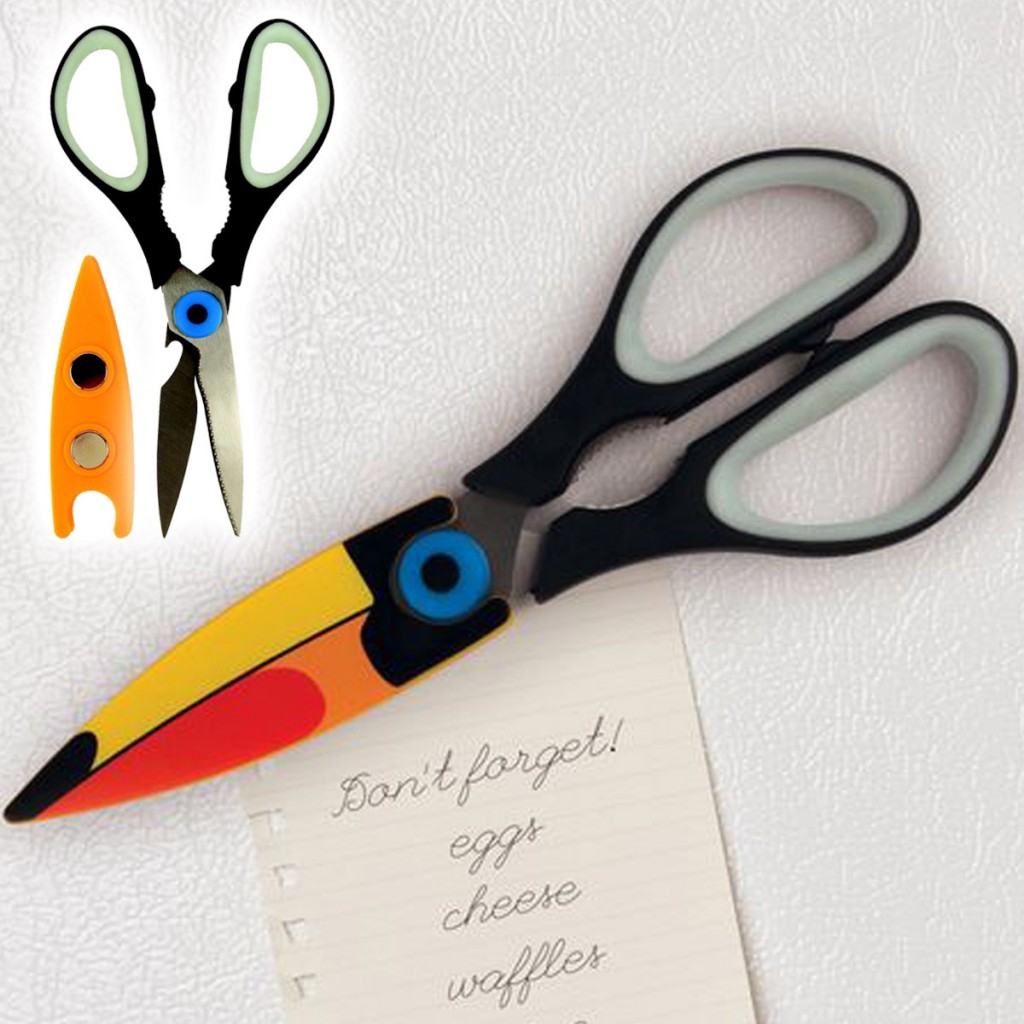 Brilliant Kitchen Gadgets- Magnetic Toucan Shears