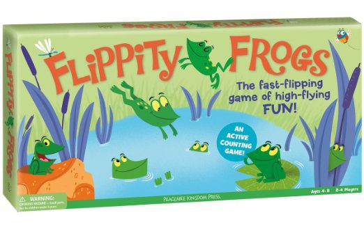 Tools to help children learn to count-Flippity frogs
