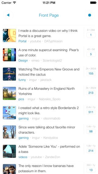 Alien Blue app
