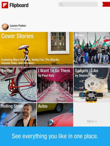 Flipboard app
