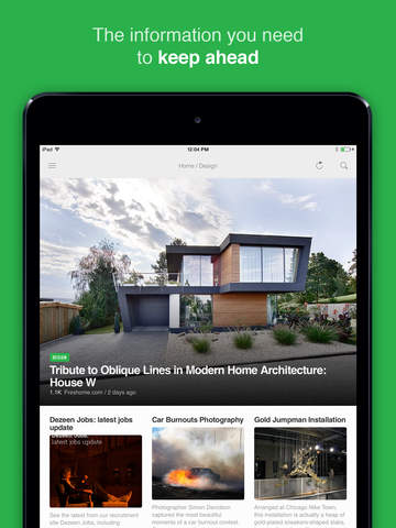 Feedly app