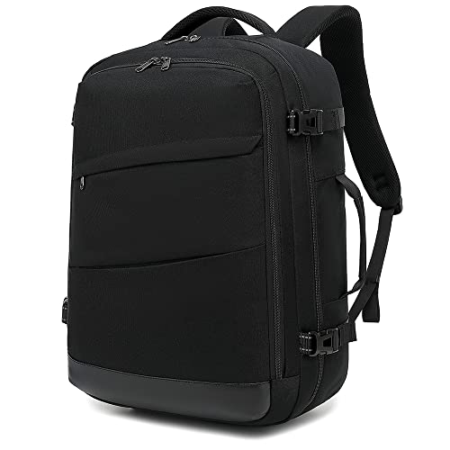DWQOO Travel Laptop Backpack, carry on backpack flight approved,17.3 Inch Backpacks for Men and Women