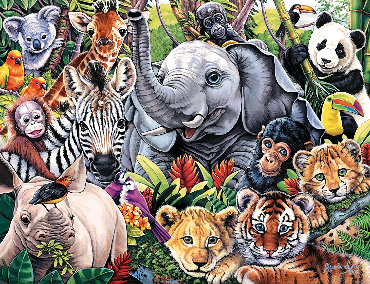 Где много звери. Много зверей. Животные на одной картинке. Несколько животных на одной картинке. Животный мир джунглей.