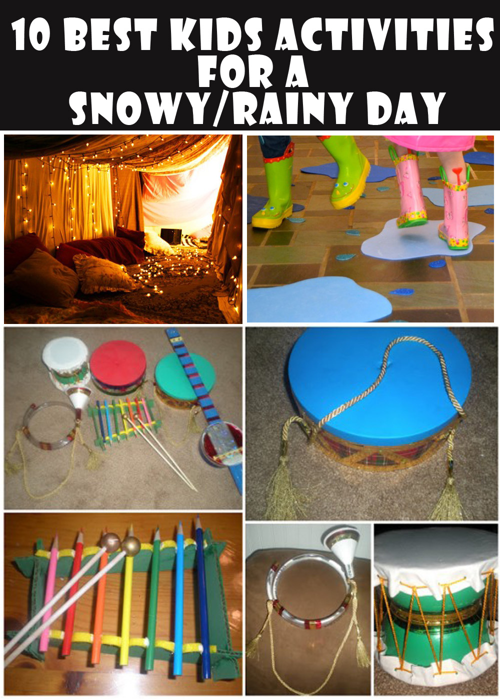 10 Awesome Indoor Activities To Do With Your Kids On A Snowy Day - Wiproo