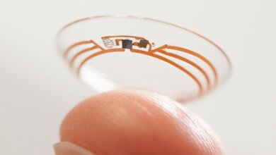Google contact lens
