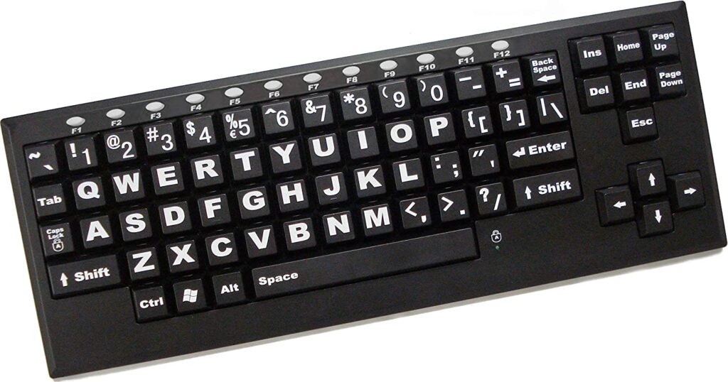 What Are The Best Keyboards For Visually Impaired Individuals - Wiproo
